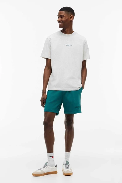 TJM RLX SAILBOAT SS TEE Erkek Gri T-Shirt - DM0DM23184 ürün görseli 1