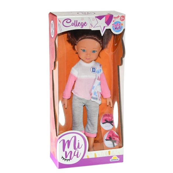 30061 Mina College Bebek 35 cm - - Resim 2