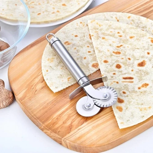 Çift Başlıklı Pizza Hamur Bıçağı ürün görseli 1