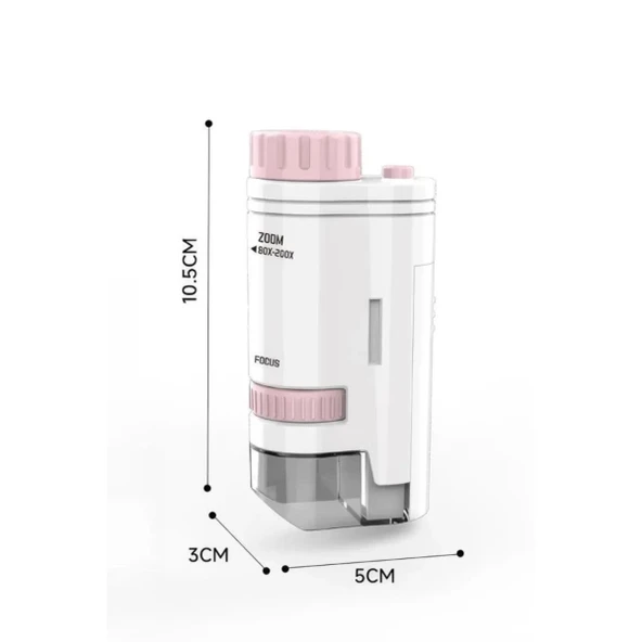 Portatif Mini Mikroskop - Resim 4