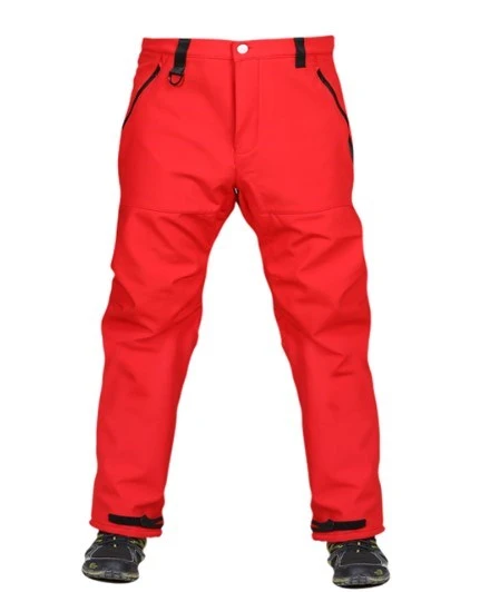 Orange Safety Softshell Kırmızı Pantolon - Resim 2