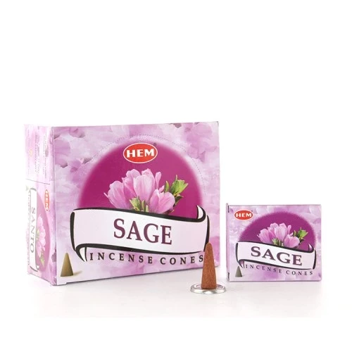 Sage Aromalı Konik Tütsü ürün görseli 1