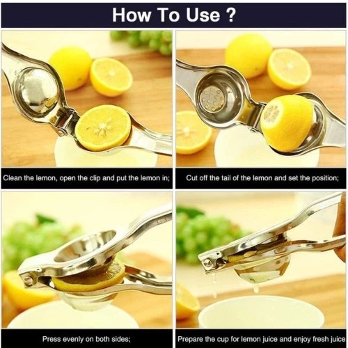 Paslanmaz Çelik Limon Sıkacağı - Resim 3