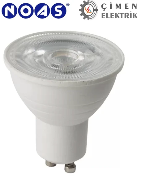 NOAS YL91 0702M 7W Mercekli Led Çanak Ampül 3200K Günışığı GU10 Duy ürün görseli 1