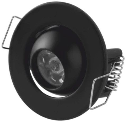 Eco Lounge CATA CT 5268 Ufo Yıldız 1.5W Sıva Altı Led Spot Siyah Kasa Beyaz Işık 6400K ürün görseli 1