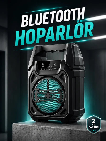 Kablosuz 6.5 İnç TWS Bluetooth Hoparlör ürün görseli 1