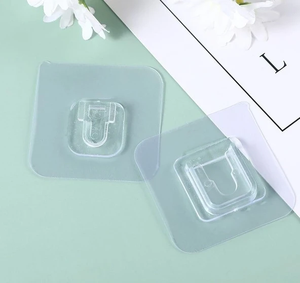 Geçmeli Klips Eşya Sabitleme Askısı 5 SET - Resim 2