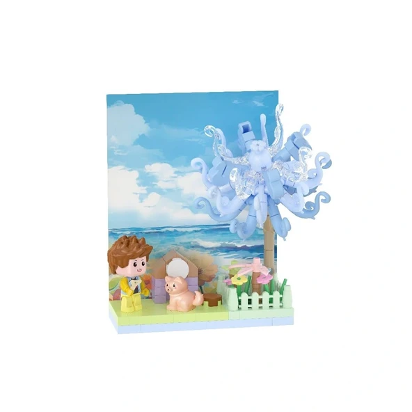 Çiçek ve Figür Serisi 3D Puzzle - Resim 3