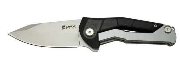 DpxGear Sugga 915B BK Siyah & Beyaz Kamp / Outdoor Çakı 17,5cm - Yarı Otomatik, Kemerlikli, Kutulu ürün görseli 1