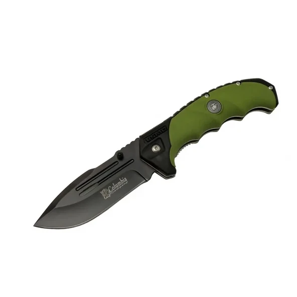 FST4008-B Oluklu Siyah Kamp Çakı 22 cm - Otomatik ürün görseli 1