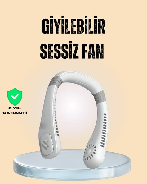 Esnek Silikon Tasarımlı Taşınabilir Kişisel Fan ürün görseli 1