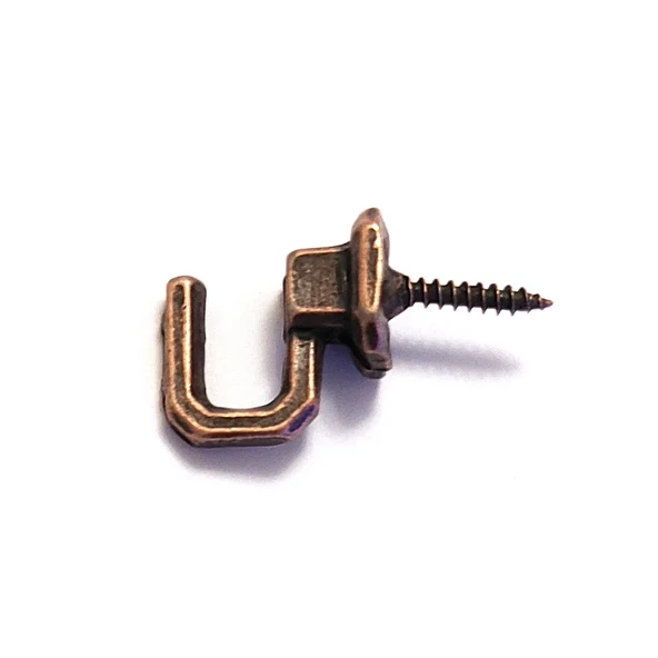 Vidalı Kanca, Askı Küçük - 15x23mm, Eskitme  - 1 Adet ürün görseli 1