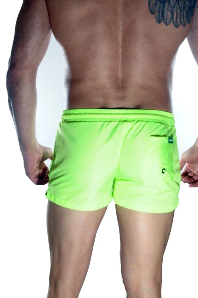 Erkek Neon Mini Mayo Short - Resim 3