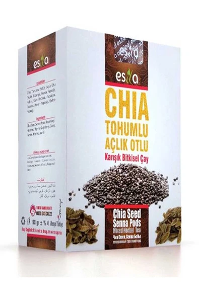 Chia Tohumlu Açlık Otlu Çay 45 Li. ürün görseli 1