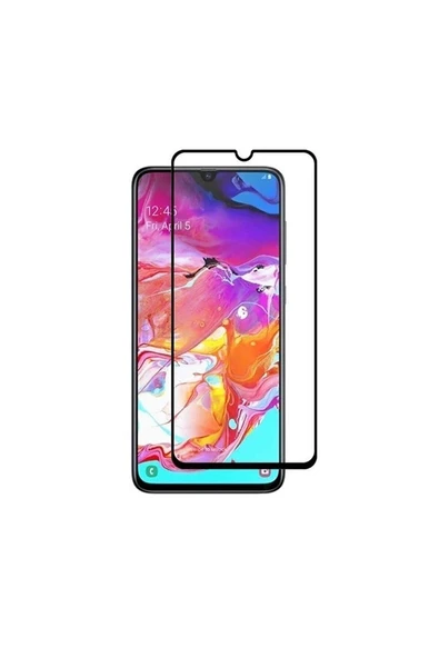 Samsung A70 Uyumlu 9d Tam Kaplayan Parmak Izi Bırakmayan Ekran Koruyucu Film ürün görseli 1