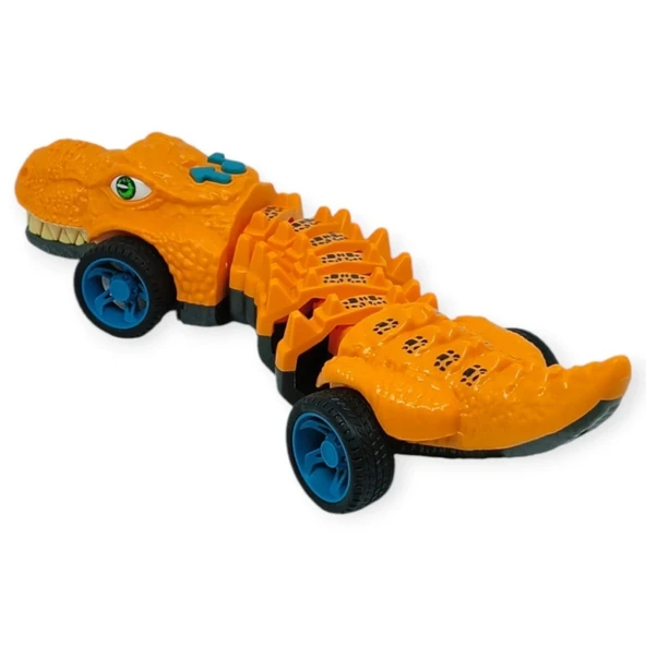 Timsah Araba - Otomatik Hareketli Sesli Işıklı 32 cm - Tcu Timsah - 1 ADET ürün görseli 1