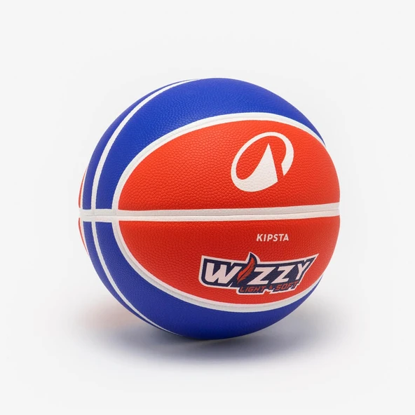 KIPSTA Basketbol Topu - 5 Numara - Mavi/Kırmızı - Wizzy K900 ürün görseli 1