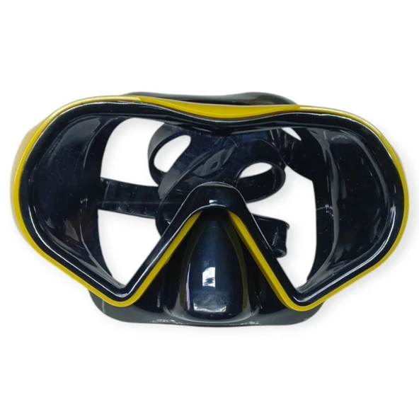 Dalış Maskesi ve Snorkel Yetişkin - 517-SARI - 1 ADET ürün görseli 1
