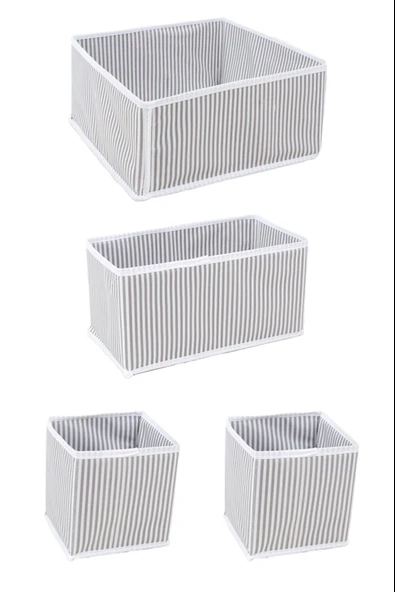 Çekmece Düzenleme Kutu Seti Organizer 4lü Set - Resim 5