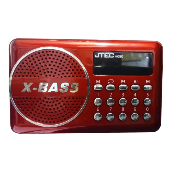 MİNİ CEP FM RA DİJİTAL GÖSTERGELİ  JTEC ŞARJLI ürün görseli 1