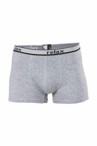 Relax Pamuklu Esnek Erkek Boxer Gri - 1268A ürün görseli 1