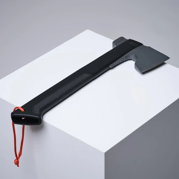 SOLOGNAC Bushcraft Kamp Baltası - Avcılık ve Doğa Gözlemi - 35 cm - Siyah ürün görseli 1