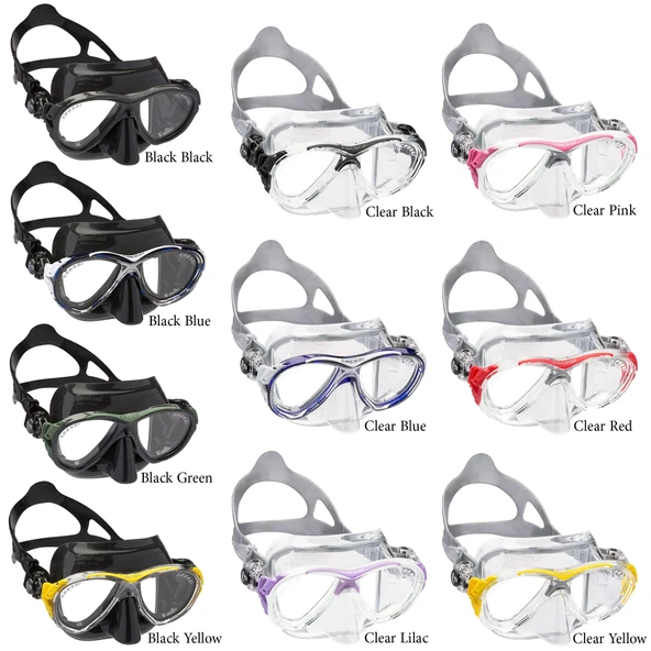 Cressi Eyes Evolution Crystal Dalış Maskesi - Resim 2