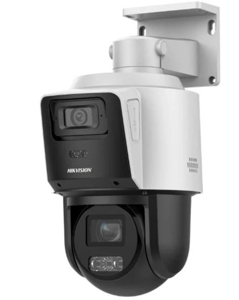 Hikvision DS-2SE3C404MWG-E-14 4MP+4MP 4X Zoom PTZ POE IP Kamera ürün görseli 1
