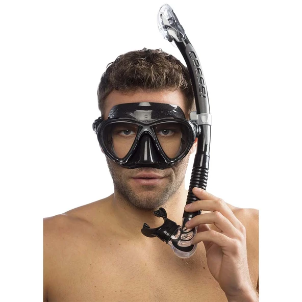 Cressi Big Eyes Evolution Maske Alpha Ultra Dry Şnorkel Seti ürün görseli 1