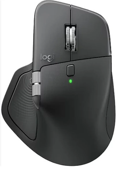Logitech 910-007562 MX Master 4 Siyah Şarjlı Sessiz Kablosuz Mouse ürün görseli 1