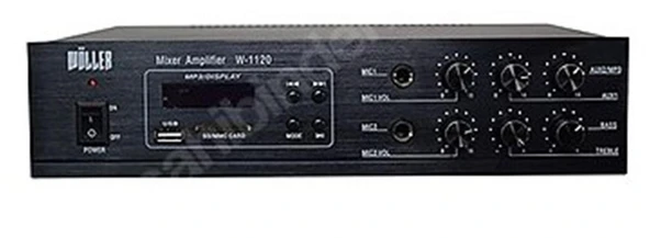 Wöller W-1120 80W 100V Mikser Amplifikatör ürün görseli 1