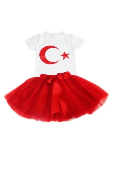 Kız Çocuk Ikili Takımı  Gösteri Kıyafeti ürün görseli 1