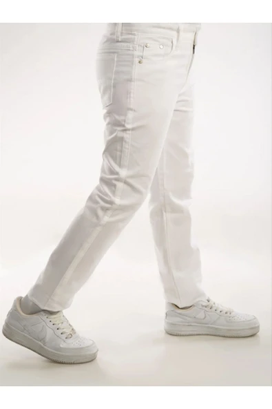 23 Nisan 19 Mayıs Kız Erkek Unisex Uygundur Beyaz Pantolon Ürünler Kilo 39) (boy 1.45cm) (12 Yaş ürün görseli 1
