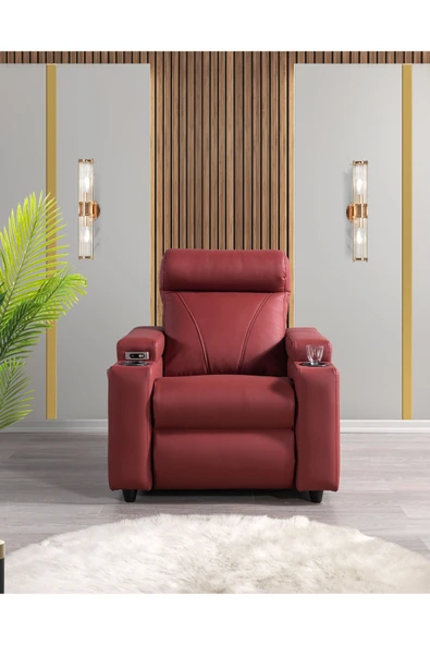 Fit Care PİER MASAJLI TEKLİ SİNEMA KOLTUĞU ( MASAJLI ) ürün görseli 1