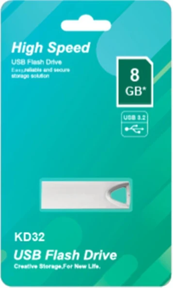Elba 8GB Metal 3.2 USB Flash Bellek ürün görseli 1