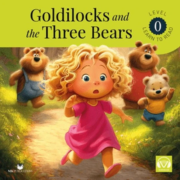 Goldilks and the Three Bears Starter – Level 0 - İngilizce Hikaye ürün görseli 1