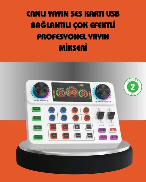 Bluetooth Bağlantılı Karaoke ve Yayın Ses Kontrol Ünitesi ürün görseli 1