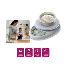 HOUSE PRATİK DİJİTAL MUTFAK TARTISI YÜKSEK HASSASİYET 5 KG ÖLÇÜM KAPASİTESİ ürün görseli 1