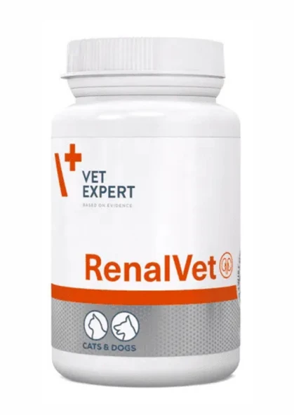 Vet Expert RenalVet Kedi Ve Köpekler İçin Böbrek Destekleyici Kapsül 60 Adet ürün görseli 1