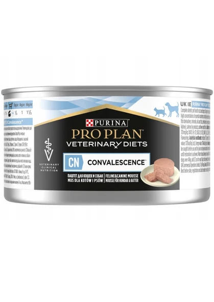 Pro Plan Veterinary Convalescence CN Somonlu Yaş Kedi ve Köpek Maması 195 Gr ürün görseli 1
