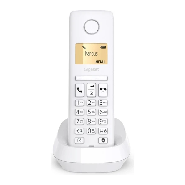 Gigaset Pure 100 Dect Telefon Beyaz ürün görseli 1