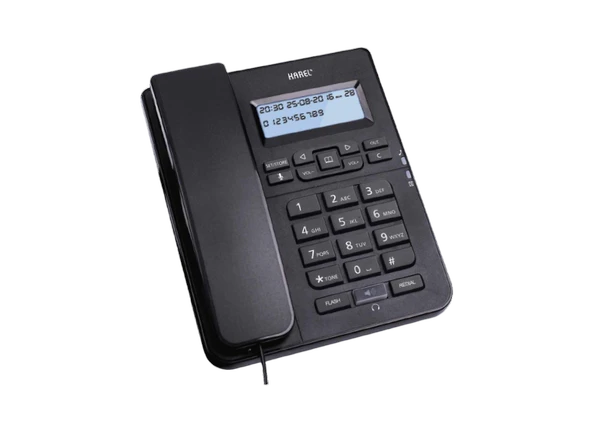 KAREL TM 145 ANALOG MASA TELEFONU SİYAH ürün görseli 1