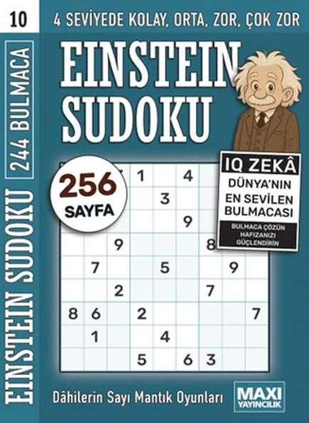 Einstein Sudoku 10 ürün görseli 1