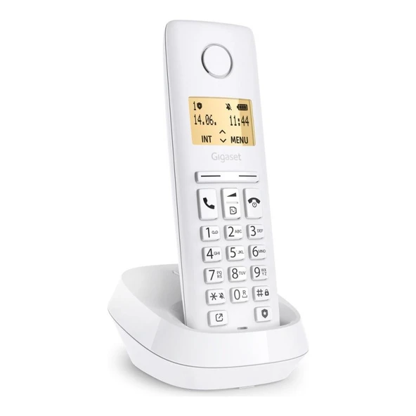 Gigaset Pure 100 Dect Telefon Beyaz - Resim 3