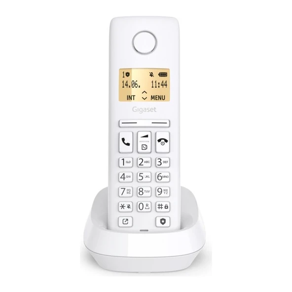Gigaset Pure 100 Dect Telefon Beyaz - Resim 2