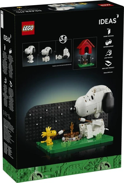 LEGO Ideas 21368 Peanuts: Snoopy's Doghouse - Resim 2