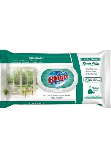 BİNGO YÜZEY HAVLUSU LARGE 96'LI FERAH EVİM (TEKLİ PAKET) ürün görseli 1