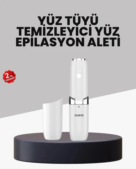 LED Işıklı Yüz Epilasyon Aleti Hassas ve Ağrısız Tüy Alma ürün görseli 1