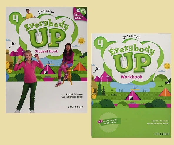 Everybody Up: Level 4 (2nd Ed.) Student Book + Workbook with Downloadable Audios-Videos (Online KOD yoktur) ürün görseli 1