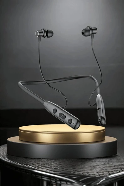 Kablolu Bluetooth Kulaklık Boyun Bantlı ANC Özelliği Yüksek Ses Kaliteli 100 saat ürün görseli 1